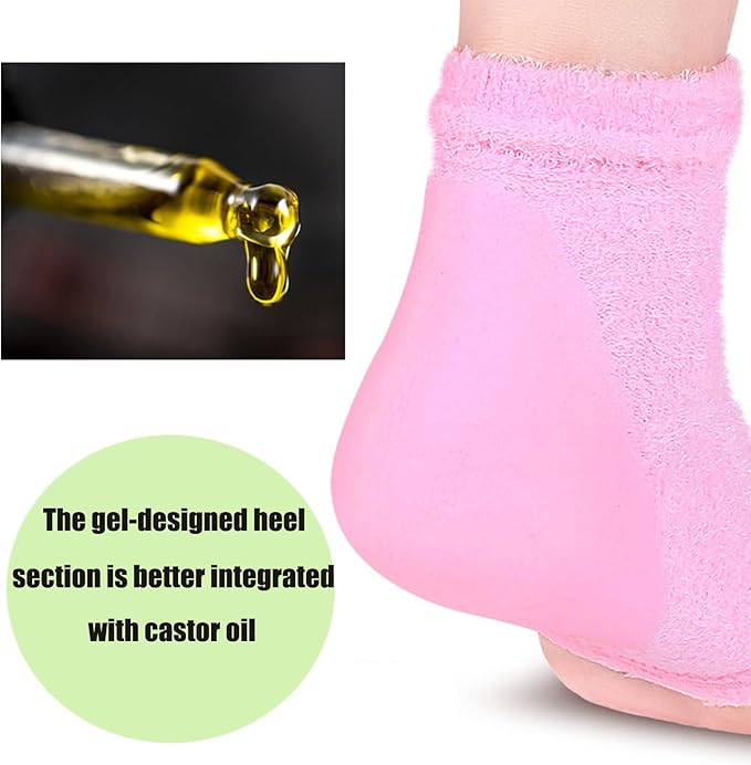 Moisturizing Gel Heel Socks