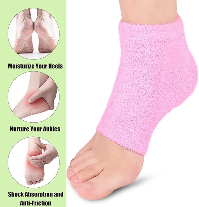 Moisturizing Gel Heel Socks