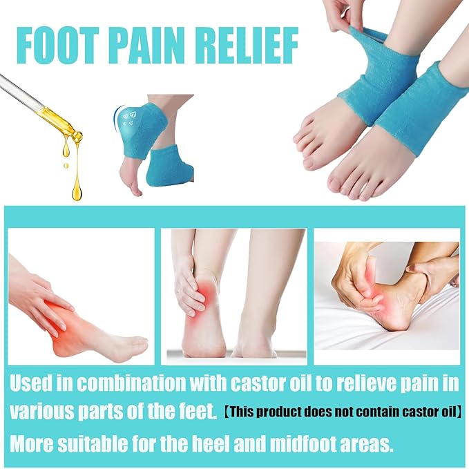 Moisturizing Gel Heel Socks