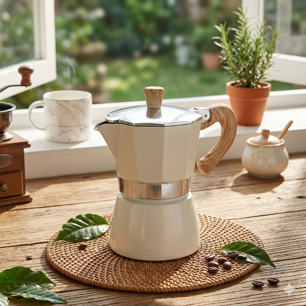 Aluminium Seiko Moka pot 150/300ml